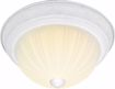 Picture of NUVO Lighting SF76/127 2 Light - 13" - Flush Mount - Frosted Melon Glass