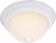 Picture of NUVO Lighting SF76/133 2 Light - 13" - Flush Mount - Frosted Ribbed