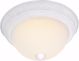 Picture of NUVO Lighting SF76/135 3 Light - 15" - Flush Mount - Frosted Ribbed