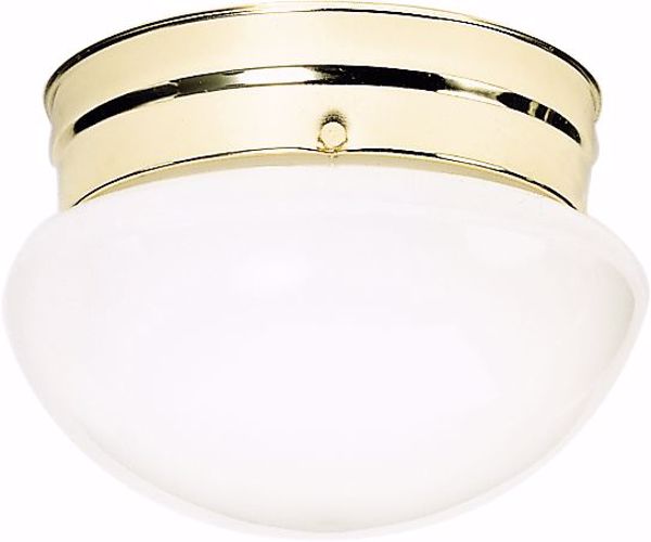 Picture of NUVO Lighting SF77/061 2 Light - 10" - Flush Mount - Medium White Mushroom