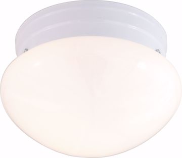 Picture of NUVO Lighting SF77/062 2 Light - 10" - Flush Mount - Medium White Mushroom