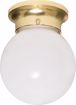 Picture of NUVO Lighting SF77/109 1 Light - 8" - Ceiling Fixture - White Ball