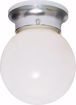 Picture of NUVO Lighting SF77/110 1 Light - 6" - Ceiling Fixture - White Ball