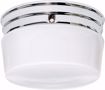 Picture of NUVO Lighting SF77/343 2 Light - 8" - Flush Mount - Medium White Drum