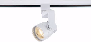 Picture of NUVO Lighting TH421 1 Light - LED - 12W Track Head - Angle Arm - White - 24 Deg. Beam