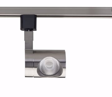 Picture of NUVO Lighting TH445 1 Light - LED - 12W Track Head - Pipe - Brushed Nickel - 24 Deg. Beam