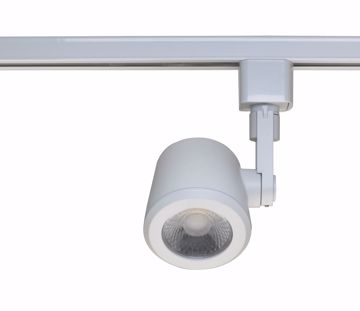Picture of NUVO Lighting TH451 1 Light - LED - 12W Track Head - Taper Back - White - 24 Deg. Beam