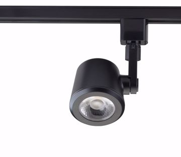 Picture of NUVO Lighting TH454 1 Light - LED - 12W Track Head - Taper Back - Black - 36 Deg. Beam