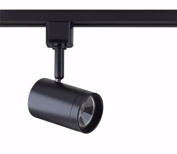 Picture of NUVO Lighting TH472 1 Light - LED - 12W Track Head - Small Cylinder - Black - 24 Deg. Beam