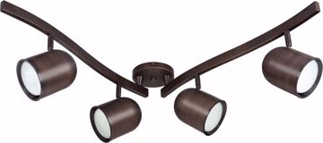 Picture of NUVO Lighting TK381 ES - 3 Light - R30 - Bullet Swivel Track Kit - 15w CFL Included