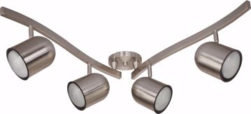 Picture of NUVO Lighting TK382 ES - 3 Light - R30 - Bullet Swivel Track Kit - 15w CFL Included