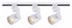 Picture of NUVO Lighting TK423 Track Lighting Kit; 12 watt LED; 3000K; 36 degree; Round shape with angle arm; White finish