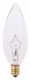 Picture of SATCO A3684 60W Torpedo CAND Clear 130V Incandescent Light Bulb