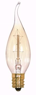 Picture of SATCO S2418 25CFC/7S/120V VINTAGE Incandescent Light Bulb