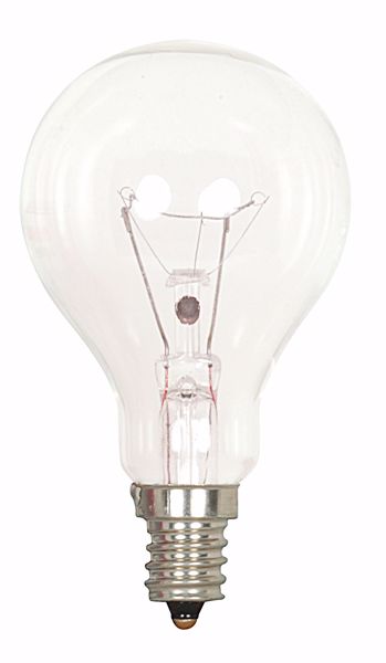 Picture of SATCO S2742 60A15 CAND CL E12 Incandescent Light Bulb