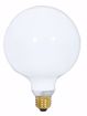 Picture of SATCO S3002 60W G-40 WHITE Incandescent Light Bulb