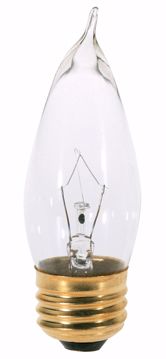 Picture of SATCO S3265 40W TT Standard Clear Incandescent Light Bulb