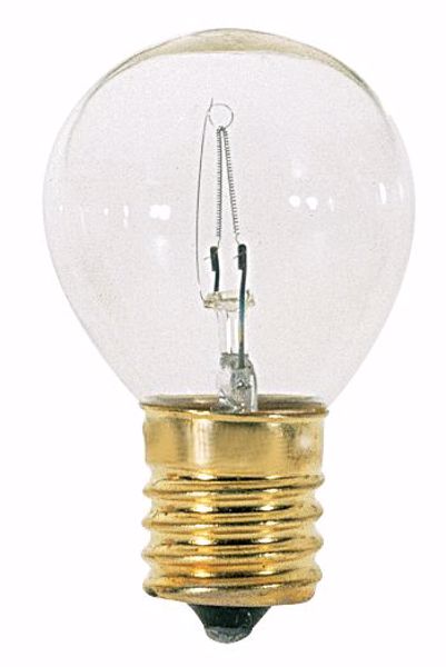 Picture of SATCO S3621 10W S11 CLEAR INT Incandescent Light Bulb