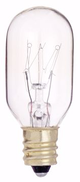 Picture of SATCO S3907 25T8C CLEAR 130V. Incandescent Light Bulb