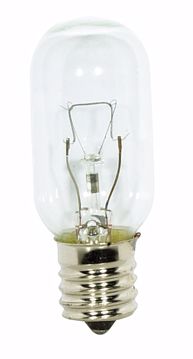 Picture of SATCO S3917 40T8N INTER. BASE 130V CLEAR Incandescent Light Bulb