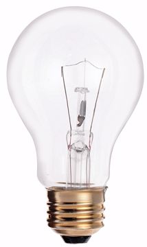 Picture of SATCO S3940 25W A19 CLEAR Standard BULB 130V Incandescent Light Bulb