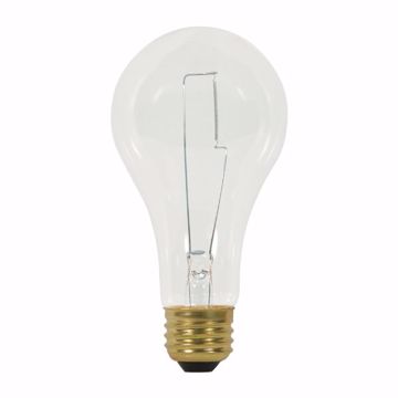 Picture of SATCO S3946 150A21 CLEAR 120V 750HRS Incandescent Light Bulb