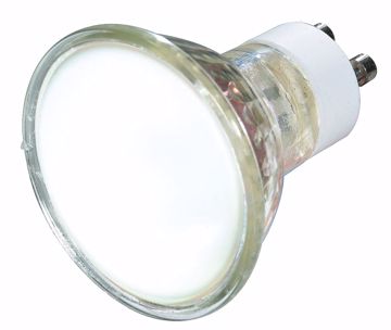 Picture of SATCO S4128 35W GU10 Frosted LENSE 120V Halogen Light Bulb