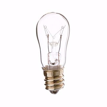 Picture of SATCO S4569 6S6/E12/12V/CLEAR Incandescent Light Bulb