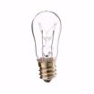 Picture of SATCO S4570 6S6/E12/24V CAND CLEAR Incandescent Light Bulb