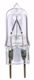 Picture of SATCO S4611 25W G8 BI-PIN 120 Volt NO UV Halogen Light Bulb