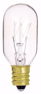 Picture of SATCO S4718 15T7CCD/1 CAND BASE CLEAR 13 Incandescent Light Bulb