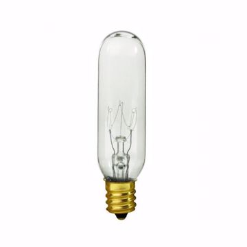 Picture of SATCO S4727 15T6/CL/E12/145V CARDED Incandescent Light Bulb