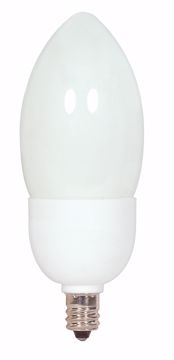 Picture of SATCO S5595 7CTCFL/E12/2700K/120V/1BL Compact Fluorescent Light Bulb