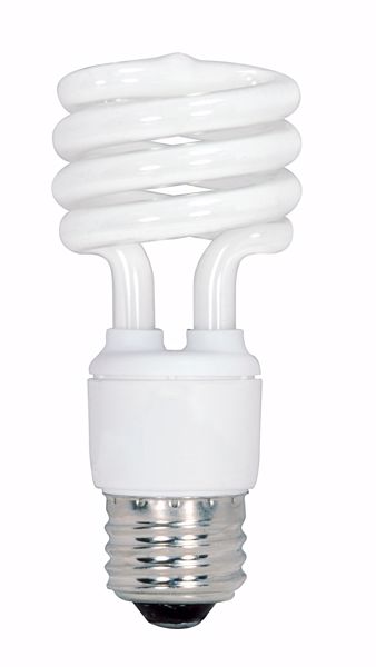 Picture of SATCO S6235 13T2/E26/2700K/120V  Compact Fluorescent Light Bulb