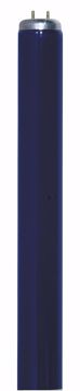 Picture of SATCO S6408 F20T12/BLB BLK. BLUE Fluorescent Light Bulb