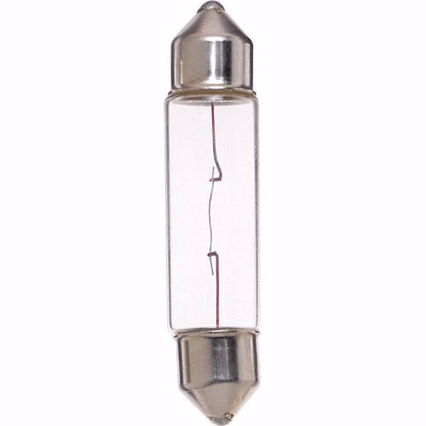 Picture of SATCO S6987 X5T3.25 24V FESTOON XENON Incandescent Light Bulb