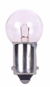 Picture of SATCO S7059 130 6V 1W BA9S G3.5 C2R Incandescent Light Bulb
