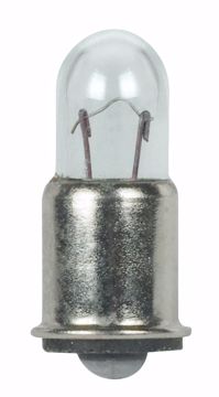 Picture of SATCO S7113 328 6V 1.2W SX6S T1.75 C2R Incandescent Light Bulb