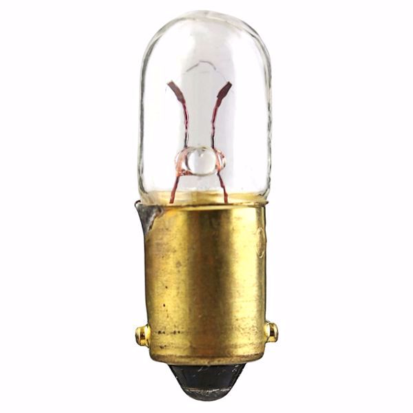 Picture of SATCO S7820 1819 28V 1.1W BA9S T3 1/4 C2F Incandescent Light Bulb