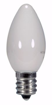 Picture of SATCO S9157 0.5W C7/WH/LED/120V/CD LED Light Bulb