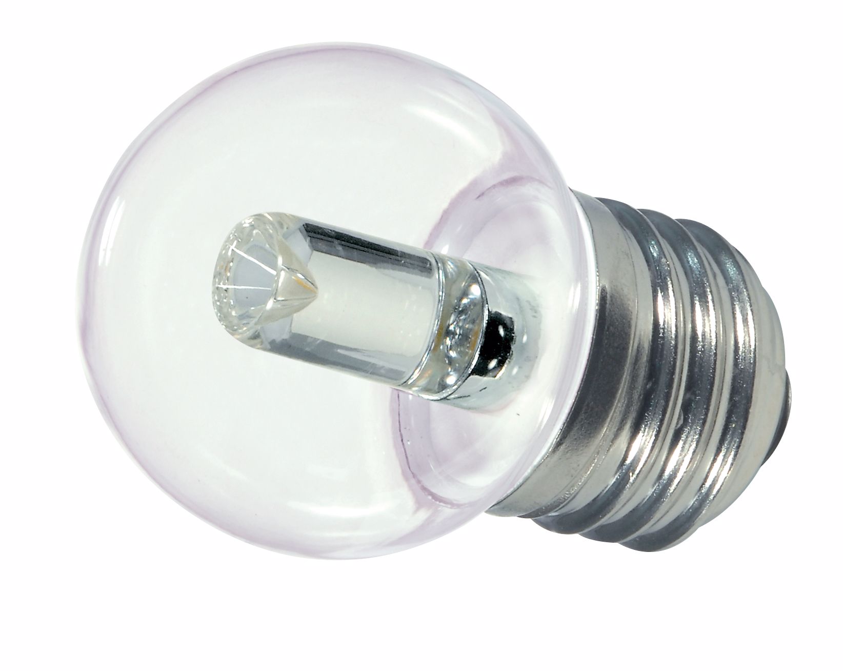 Bulbs N Lighting. SATCO S9160 1.2W S11/CL/LED/120V/CD LED Light Bulb