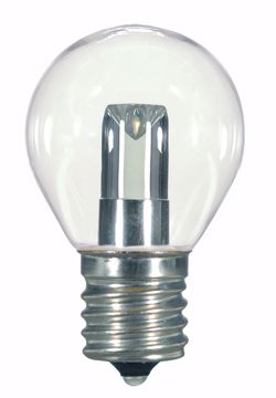 Picture of SATCO S9167 1.0W S11/CL/LED/E17/120V/CD LED Light Bulb