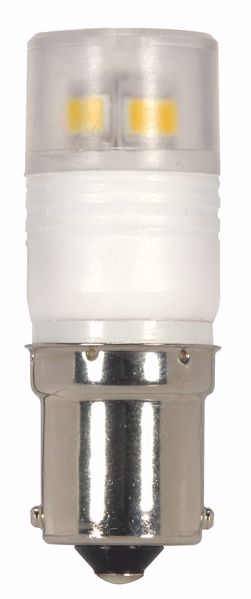 Picture of SATCO S9222 LED 2.3W BA15S 3000K LED Light Bulb