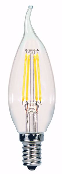 Picture of SATCO S9962 5.5W CFC/LED/27K/CL/120V LED Light Bulb