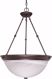 Picture of NUVO Lighting 60/212 3 Light - 20" - Pendant - Alabaster Glass