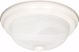 Picture of NUVO Lighting 60/223 3 Light - 15" - Flush Mount - Alabaster Glass