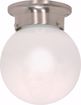 Picture of NUVO Lighting 60/245 1 Light - 6" - Ceiling Mount - White Ball