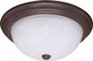 Picture of NUVO Lighting 60/2627 3 Light ES 15" Flush Fixture with Alabaster Glass - (3) 13w GU24 Lamps Included
