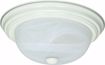 Picture of NUVO Lighting 60/2628 2 Light ES 11" Flush Fixture with Alabaster Glass - (2) 13w GU24 Lamps Included