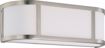 Picture of NUVO Lighting 60/2871 Odeon - 2 Light Wall Sconce with Satin White Glass